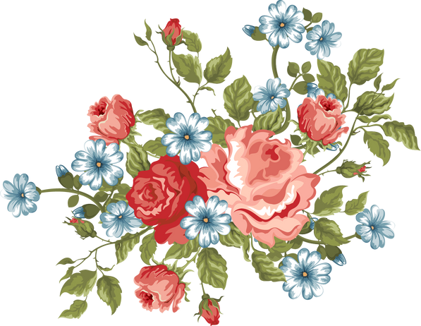 Flowers Png Xxl Flower Embroidery Designs - Flowers Print Cl